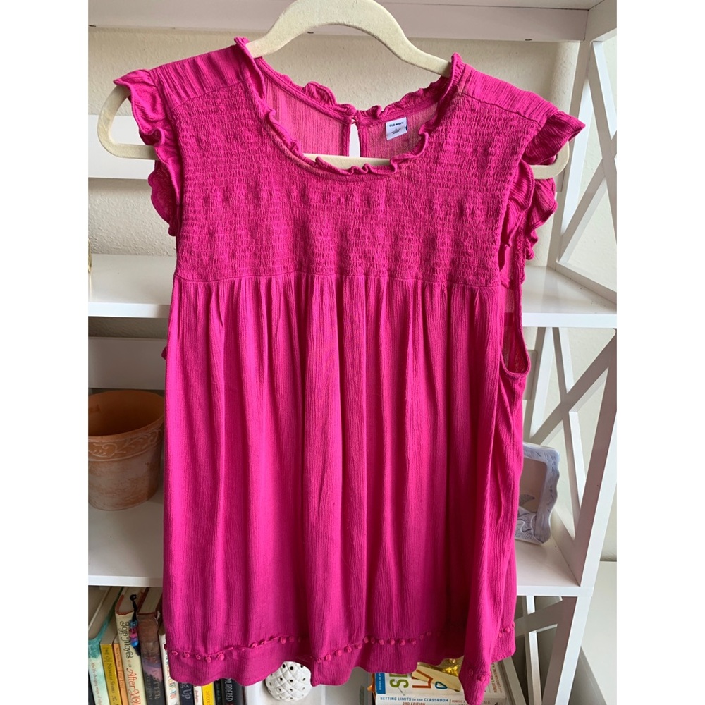 Pink blouse
